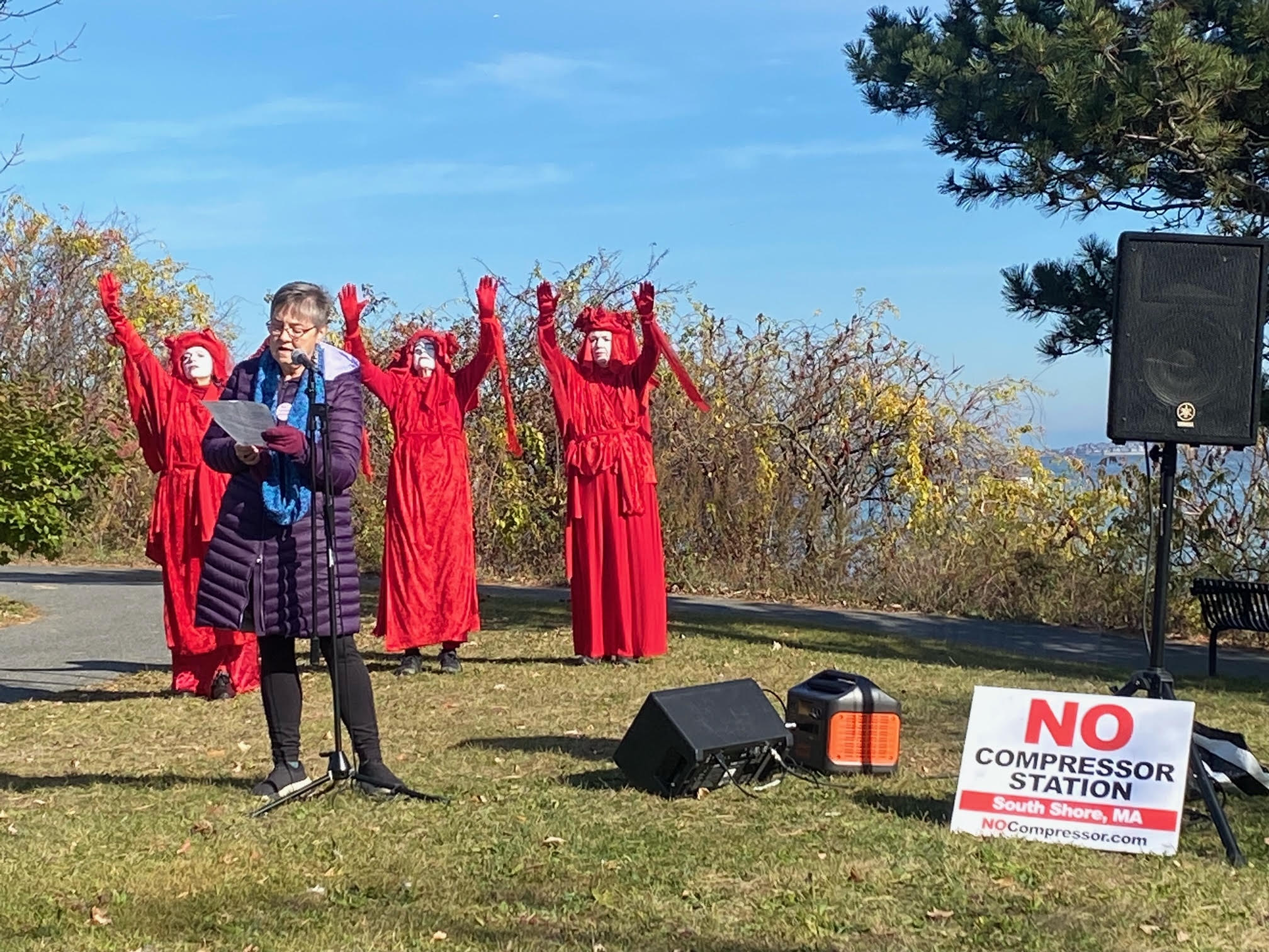 Activists Protest Proposed Gas Pipeline Expansion