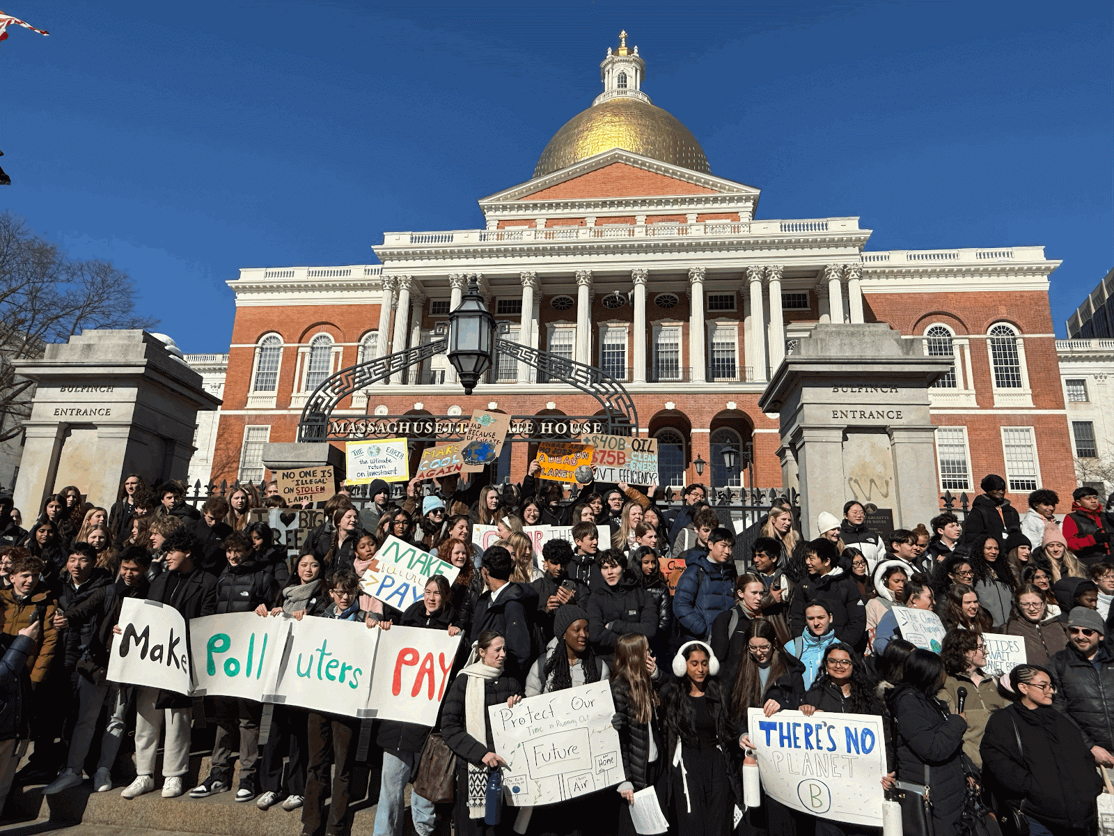 Salem High School Environmental Club Shows Up at Advocacy Day 2026!